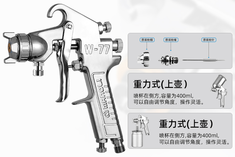 选择水性漆喷枪的三个要点