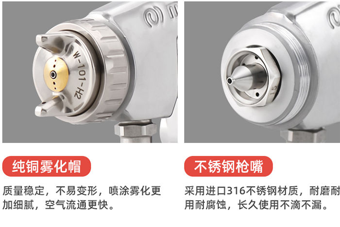 油漆喷枪喷嘴常见问题及防护措施