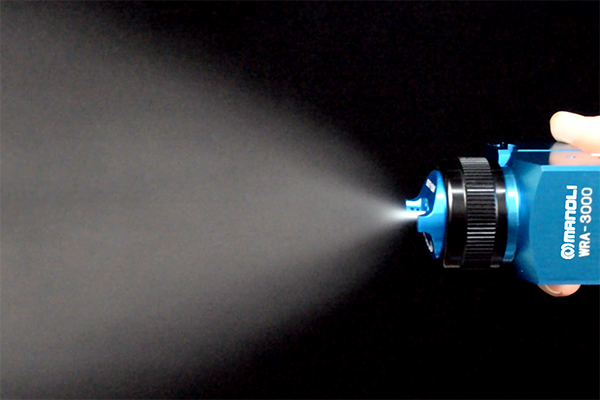 气动喷枪会起雾吗？