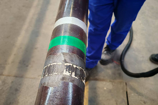 圆管上环喷一圈