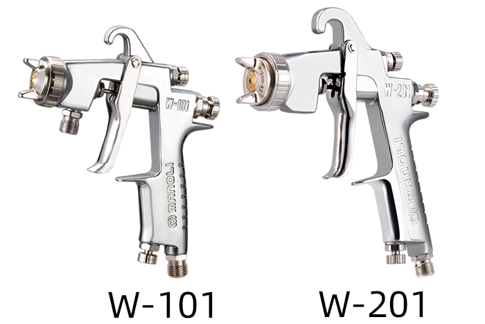 W-101和W-201喷枪1.5口径有什么不同