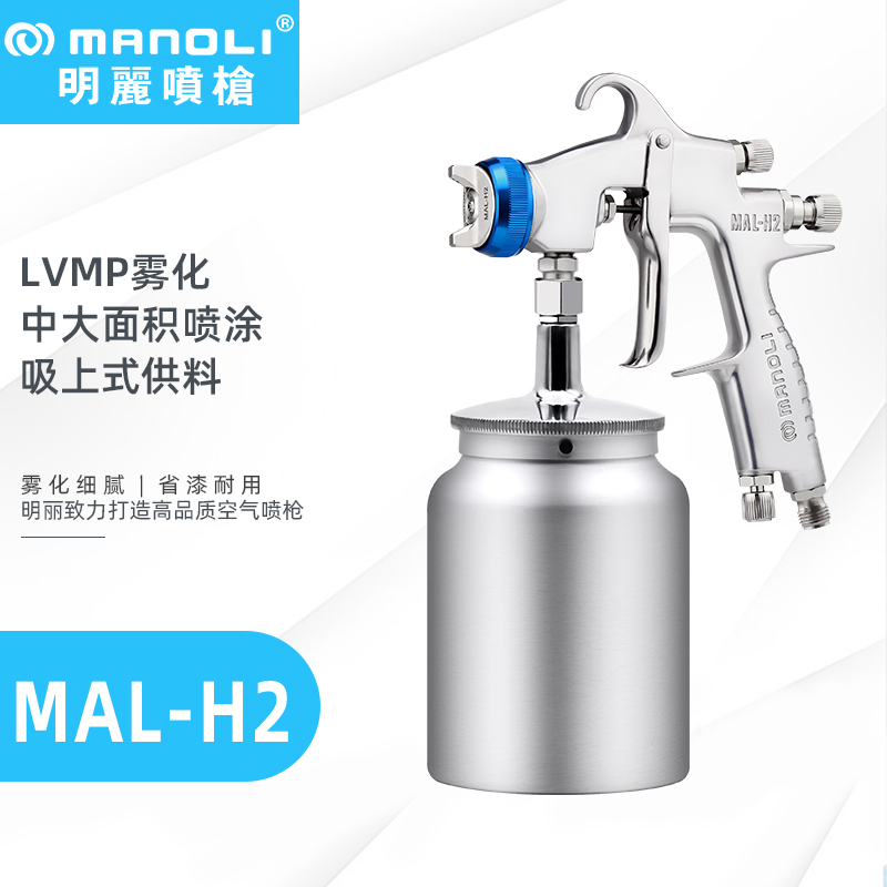 明丽MAL-H2喷枪 水性漆木门大面积喷漆枪